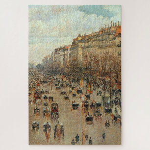 Camille Pissarro Boulevard Montmartre Malerei Puzzle
