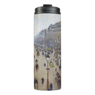 Camille Pissarro - Boulevard Montmartre, Morgen Thermosbecher