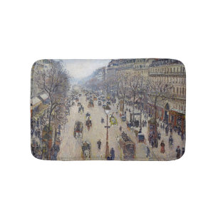 Camille Pissarro - Boulevard Montmartre, morgens Badematte