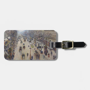 Camille Pissarro - Boulevard Montmartre, morgens Gepäckanhänger
