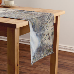 Camille Pissarro - Boulevard Montmartre, morgens Kurzer Tischläufer