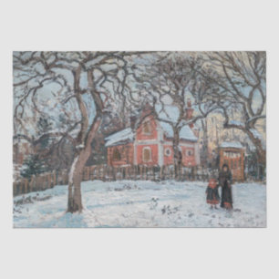 Camille Pissarro - Chataigniers a Louvecienne Seidenpapier