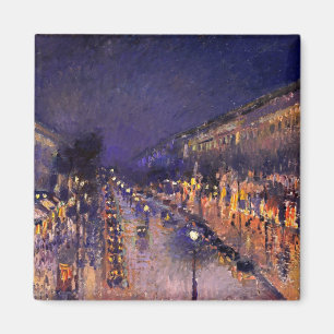 Camille Pissarro Der Boulevard Montmartre Magnet