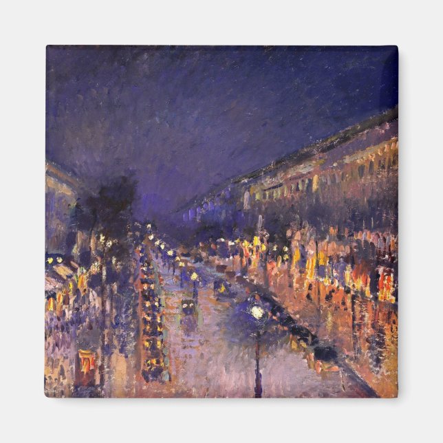 Camille Pissarro Der Boulevard Montmartre Magnet (Vorne)