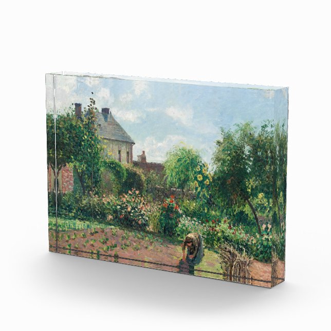 Camille Pissarro Der Künstlergarten in Eragny Fotoblock (Rechts)