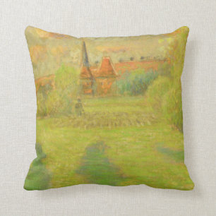 Camille Pissarro der Schäfer und die Kirche von Kissen