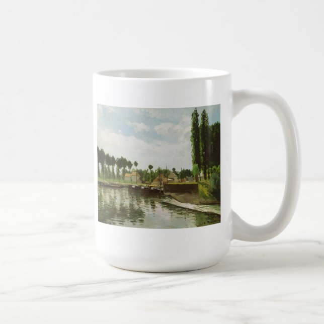 Camille Pissarro | der Verschluss bei Pontoise Tasse (Rechts)