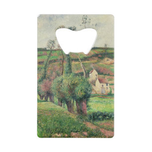 Camille Pissarro die Kohl-Steigungen, Pontoise, Geldbeutel Flaschenöffner