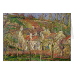 Camille Pissarro   die roten Dächer oder Ecke