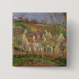 Camille Pissarro die roten Dächer oder Ecke Button