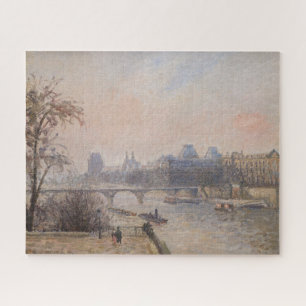 Camille Pissarro - Die Seine und der Louvre Puzzle