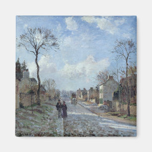 Camille Pissarro die Straße zu Louveciennes, Magnet