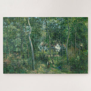 Camille Pissarro Edge of Woods Near L'Hermitage Puzzle