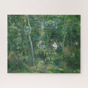 Camille Pissarro Edge of Woods Near L'Hermitage Puzzle