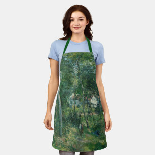 Camille Pissarro Edge of Woods Near L'Hermitage Schürze