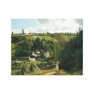 Camille Pissarro - Jalais Hügel, Pontoise Leinwanddruck