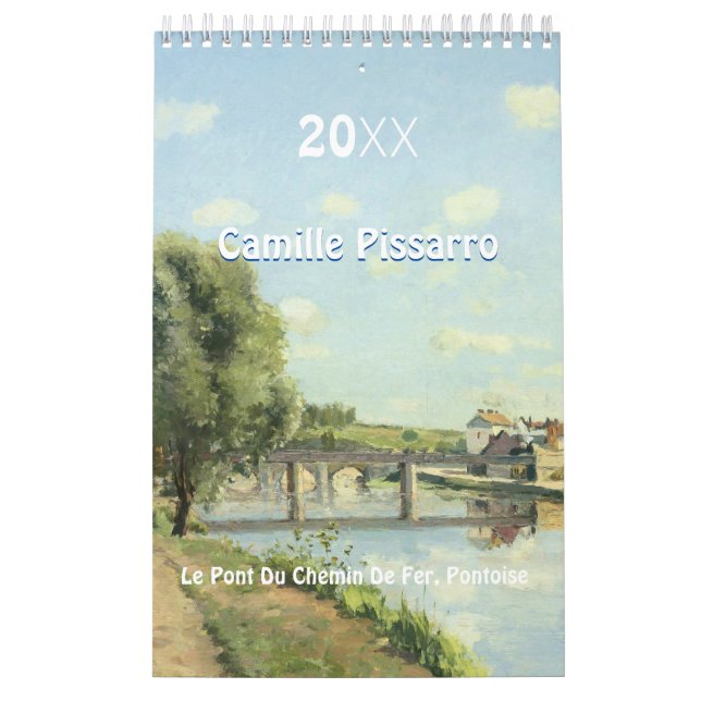 Camille Pissarro Kalender Impressionisten (Titelbild)