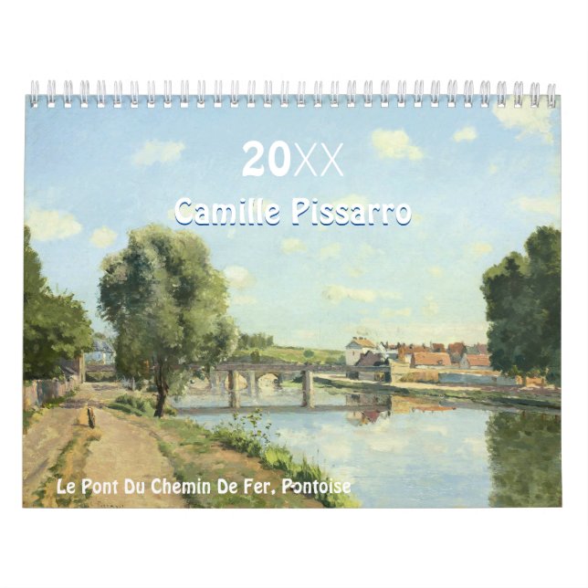 Camille Pissarro Kalender Impressionisten (Titelbild)