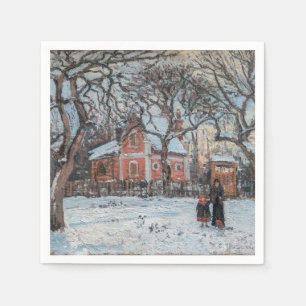 Camille Pissarro - Kastanien in Louvecienne Serviette