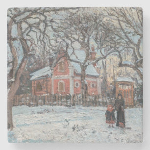 Camille Pissarro - Kastanien in Louveciennes Steinuntersetzer
