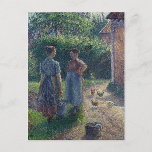 Camille Pissarro Kunstdruckerkarten, Gif Postkarte (Vorderseite)