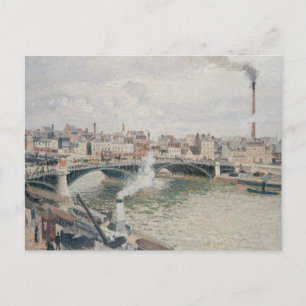 Camille Pissarro - Morgens, ein begehrter Tag, Rou Postkarte