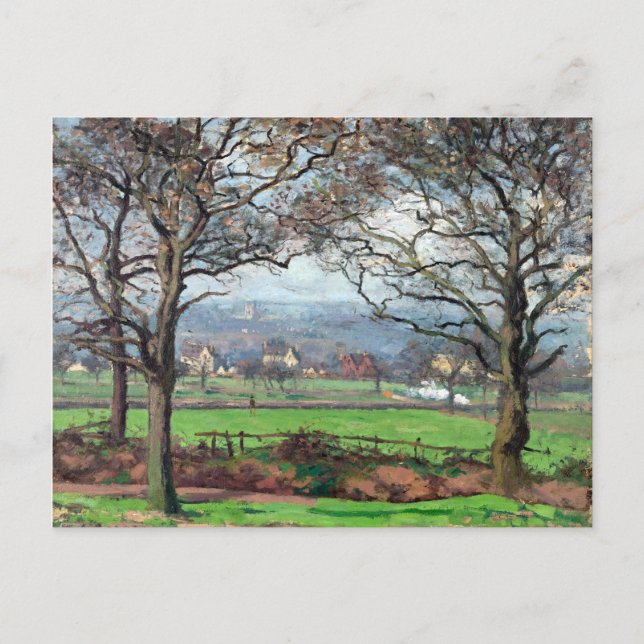 Camille Pissarro Near Sydenham Hill Postkarte (Vorderseite)
