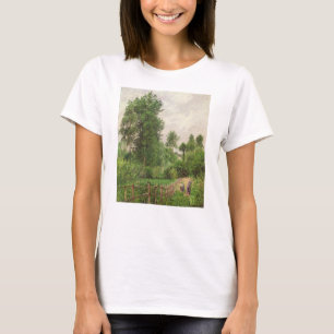 Camille Pissarro Paysage, Temps gris ein Eragny T-Shirt
