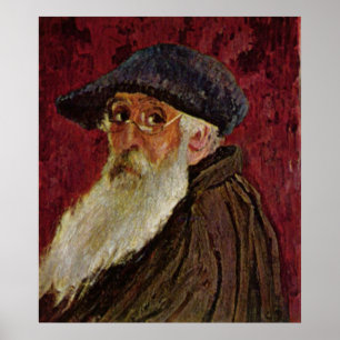 Camille Pissarro Selbstportrait 1898 Poster