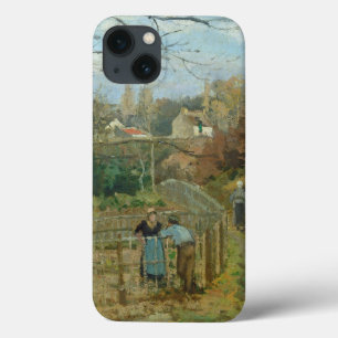 Camille Pissarro The Fence, 1872 Case-Mate iPhone Hülle