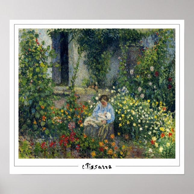 Camille Pissarro Zedign Art Poster #129-2 (Vorne)