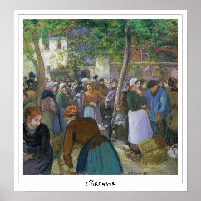 Camille Pissarro Zedign Art Poster #2 (Vorne)