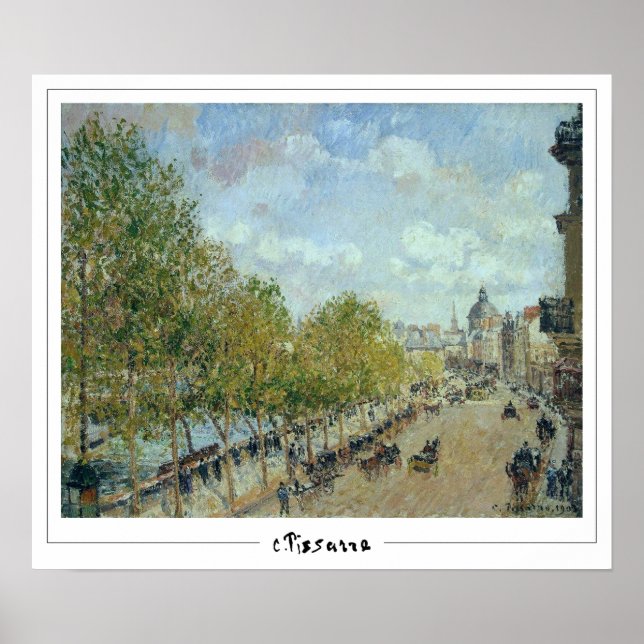 Camille Pissarro Zedign Art Poster #216-2 (Vorne)