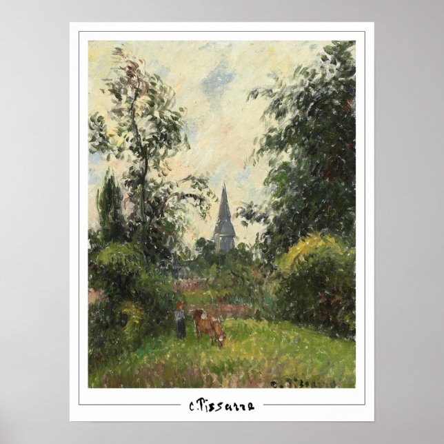 Camille Pissarro Zedign Art Poster #252-2 (Vorne)