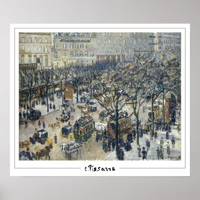 Camille Pissarro Zedign Art Poster #256 (Vorne)