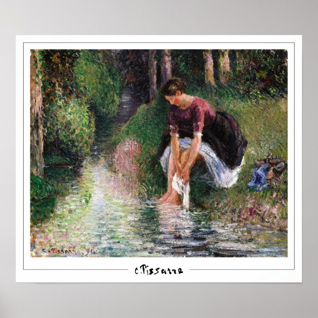 Camille Pissarro Zedign Art Poster #258-2 (Vorne)