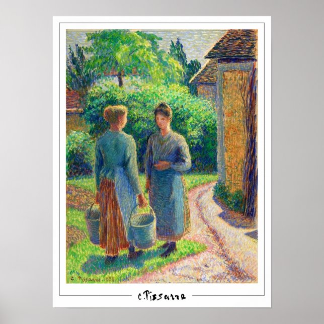 Camille Pissarro Zedign Art Poster #295-2 (Vorne)