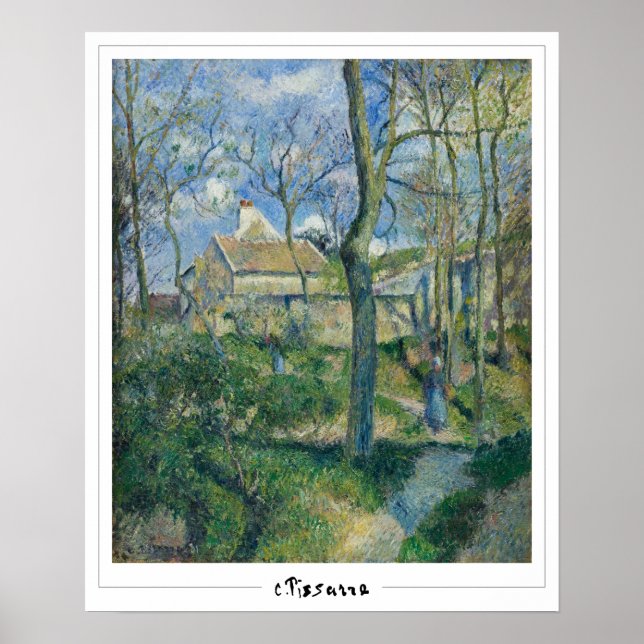 Camille Pissarro Zedign Art Poster #3 (Vorne)
