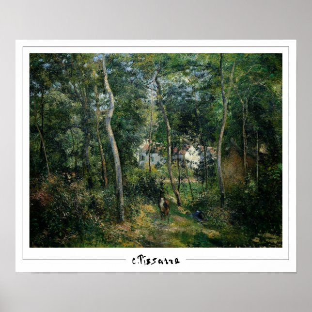 Camille Pissarro Zedign Art Poster #324-2 (Vorne)