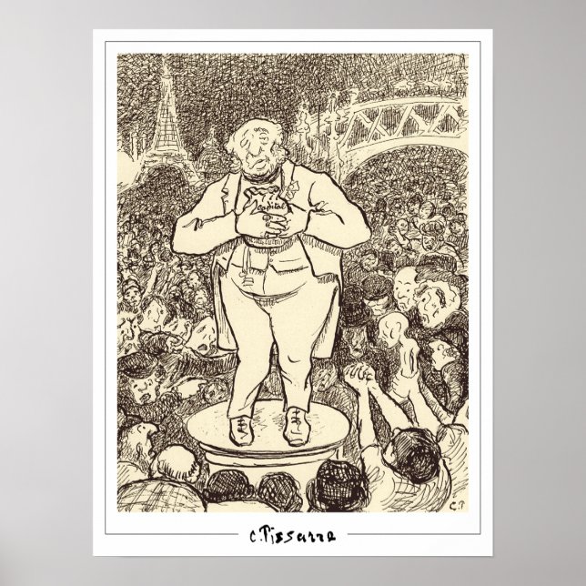 Camille Pissarro Zedign Art Poster #363-2 (Vorne)