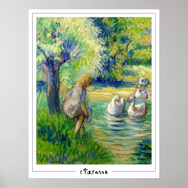 Camille Pissarro Zedign Art Poster #433-2 (Vorne)
