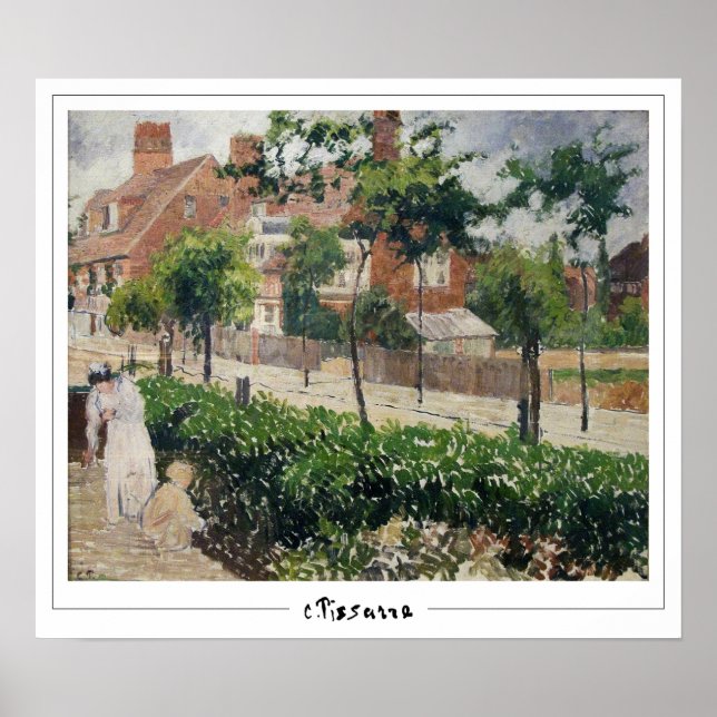 Camille Pissarro Zedign Art Poster #441-2 (Vorne)