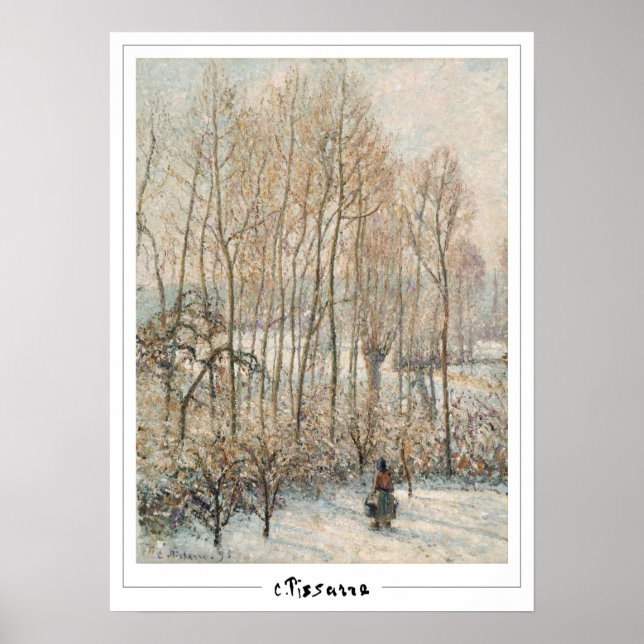 Camille Pissarro Zedign Art Poster #4-2 (Vorne)