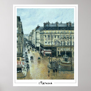 Camille Pissarro Zedign Art Poster #542