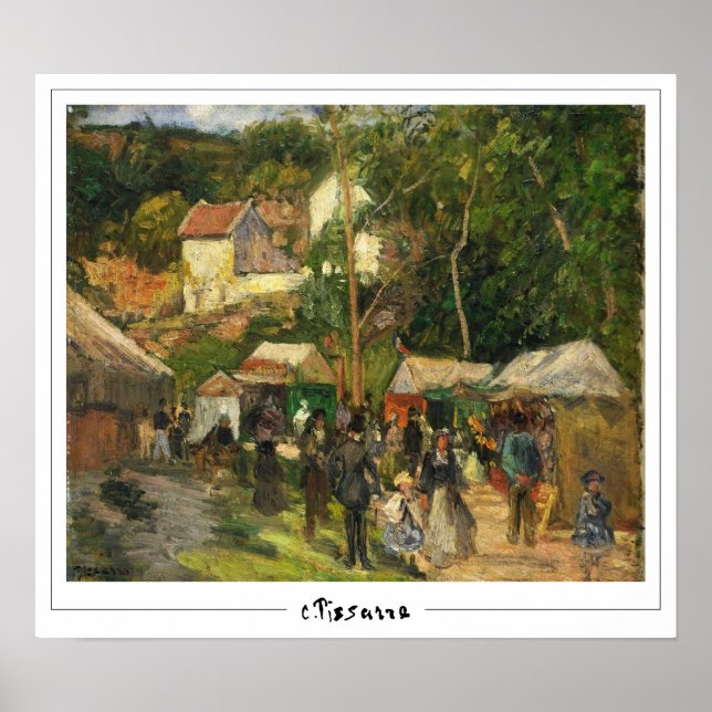 Camille Pissarro Zedign Art Poster #84 (Vorne)