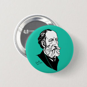 Camille Saint-Saëns Button