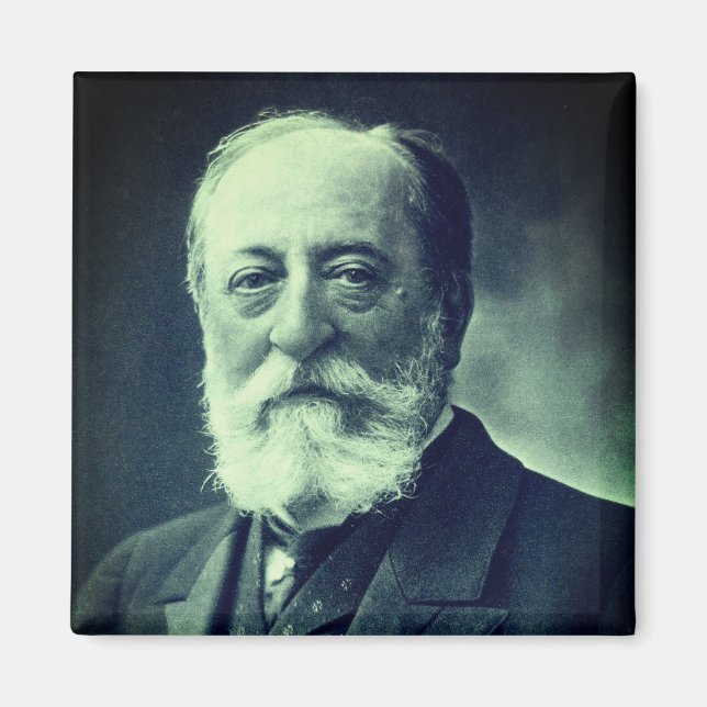 Camille Saint-Saëns (Nadar, Fotograf) Magnet (Vorne)