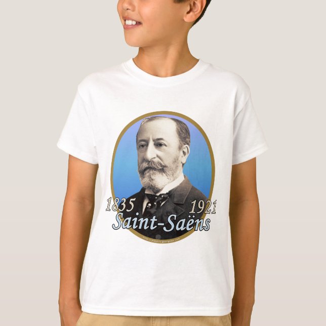 Camille Saint-Saens T-Shirt (Vorderseite)