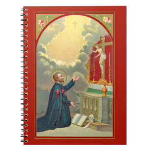 Camillus Praying Before a Crucifix (M 020) Notizblock