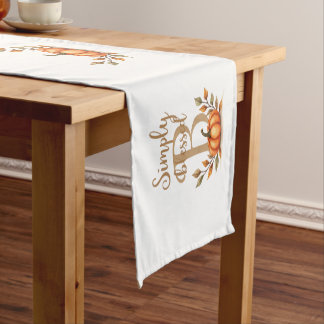 Caminho de Mesa "Simply Blessed" Kurzer Tischläufer